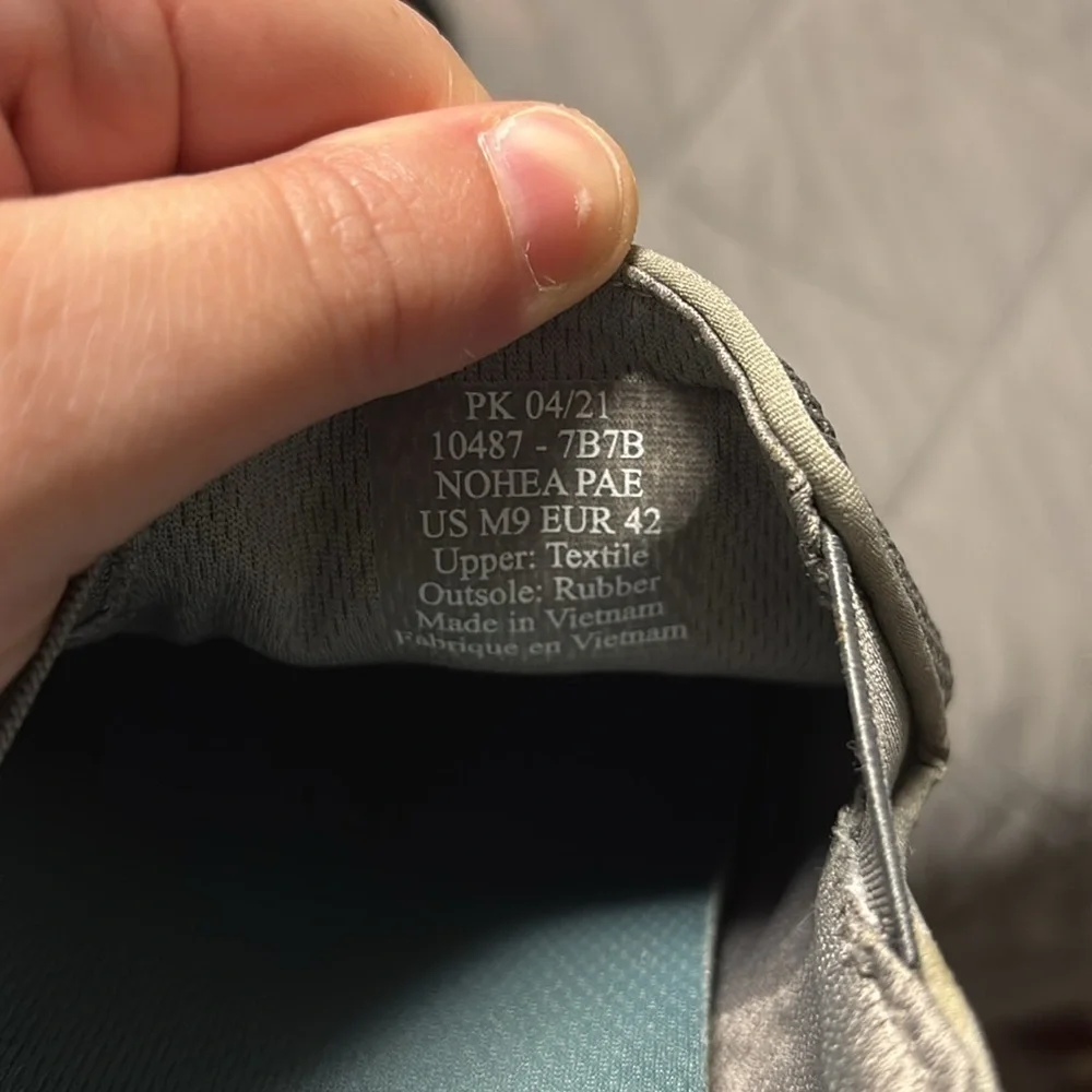 OluKai Nohea Pae Slip-On Gray Mesh Sneakers Size 9